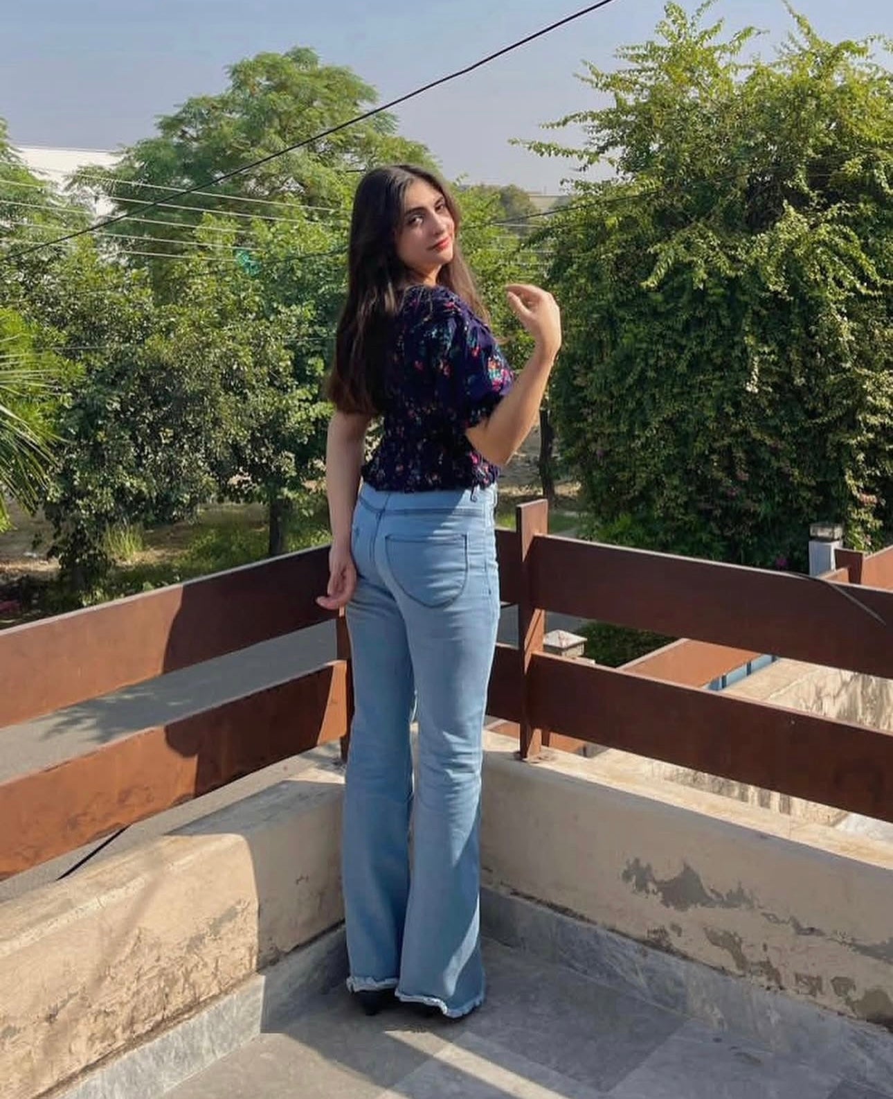 Elegent Linen Top