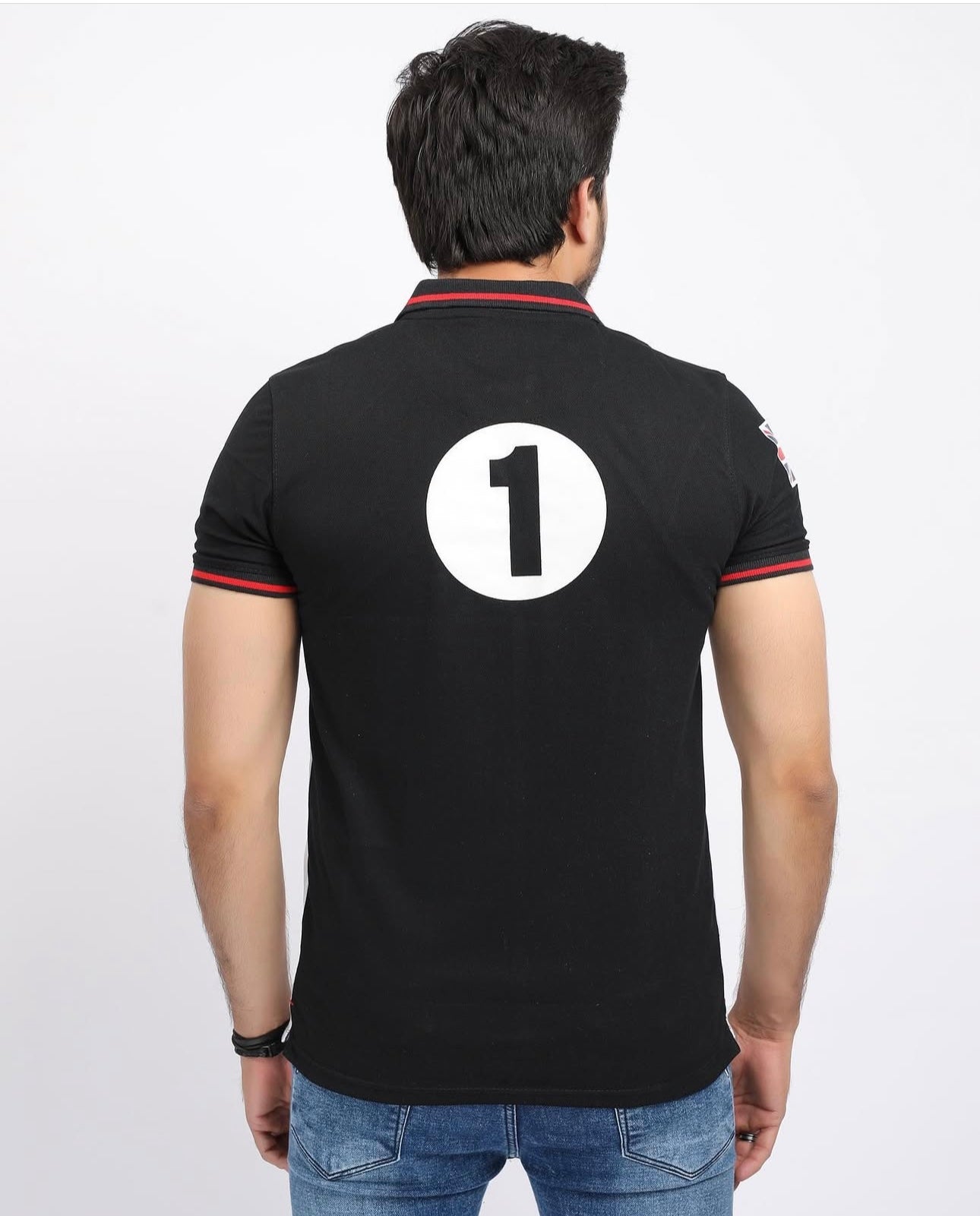 Black Polo T Shirt