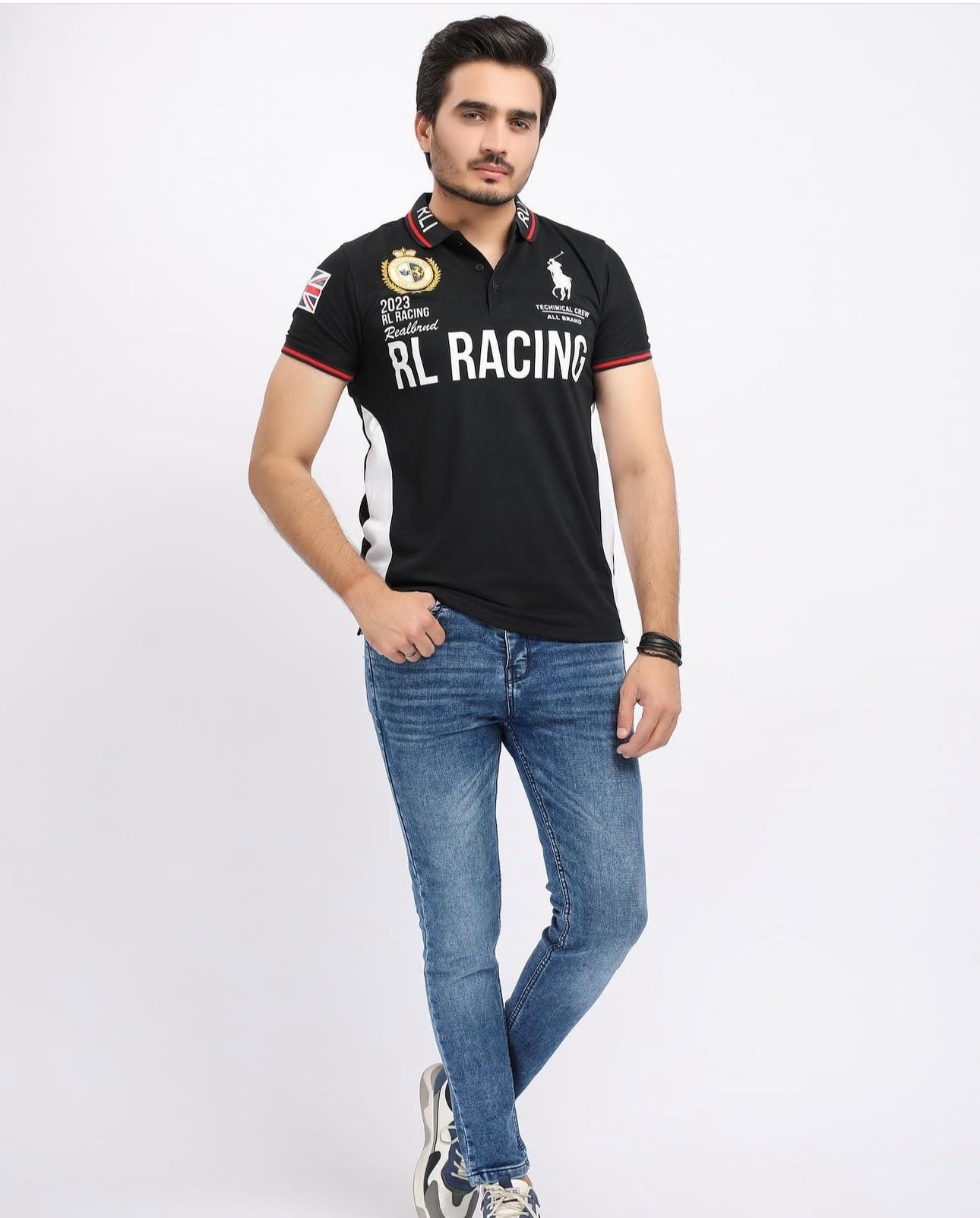 Black Polo T Shirt