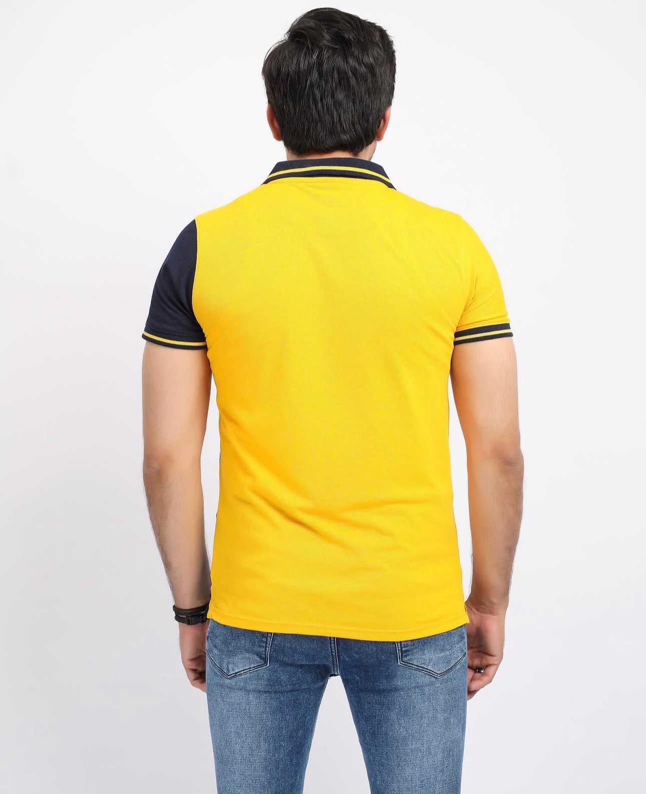 Yellow Contrast T-Shirt