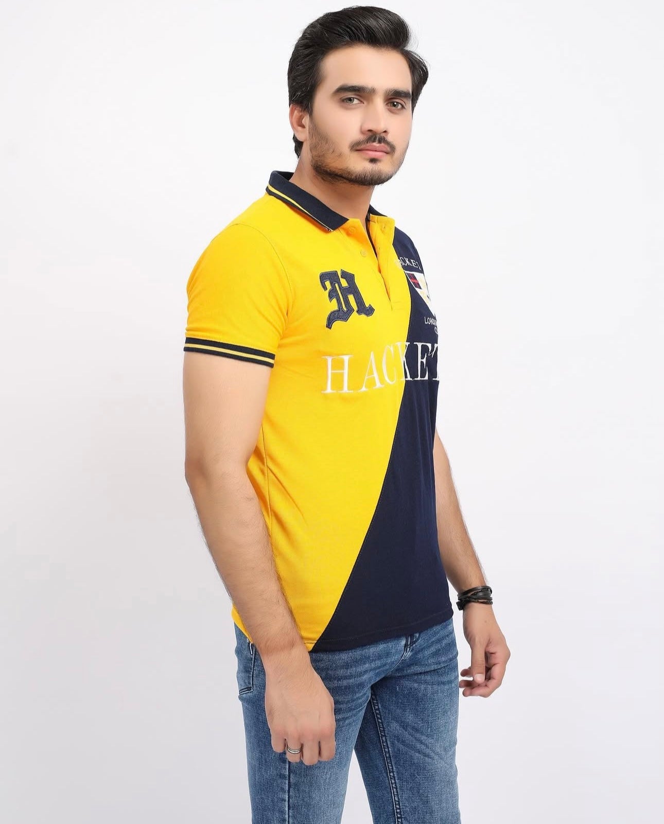 Yellow Contrast T-Shirt