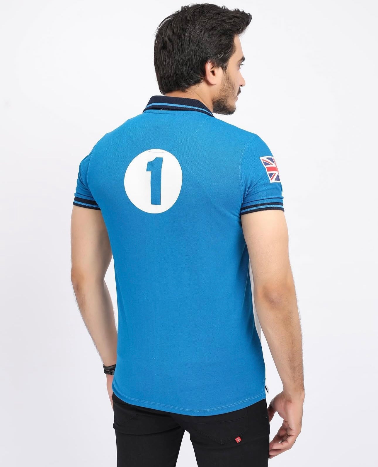 Blue Polo T Shirt