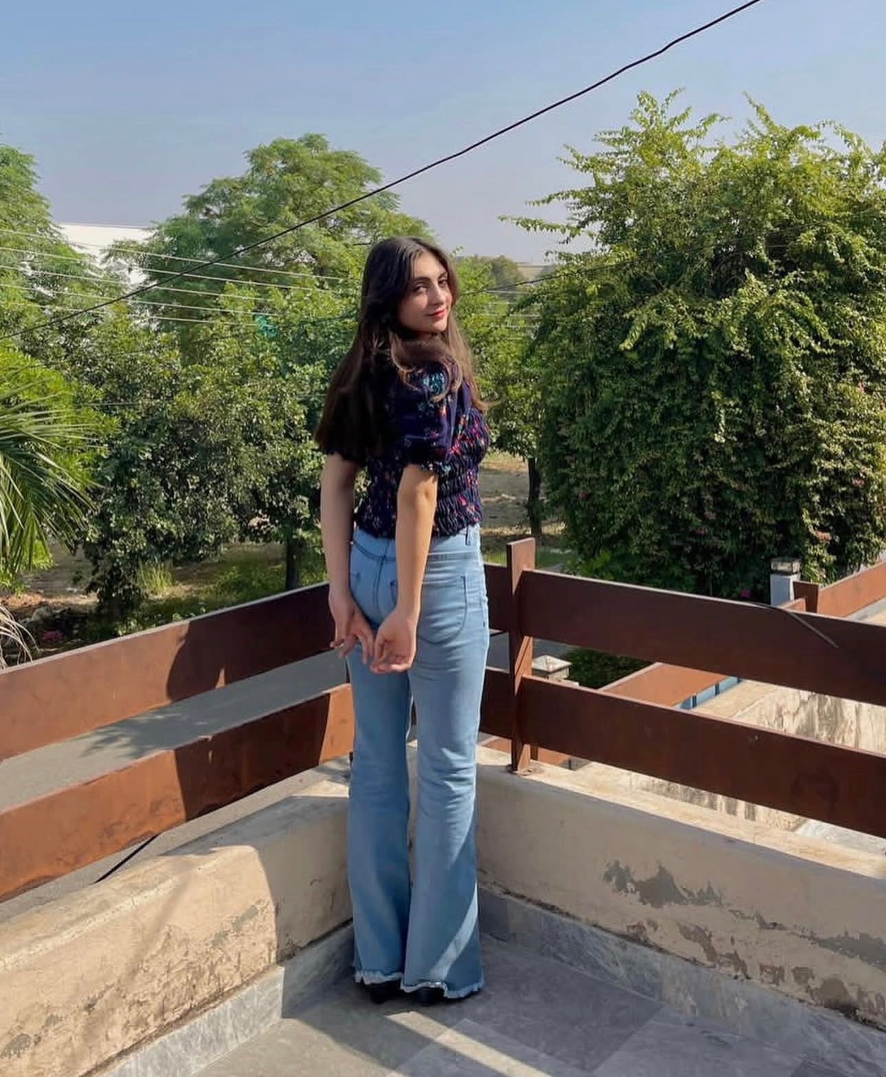 Elegent Linen Top