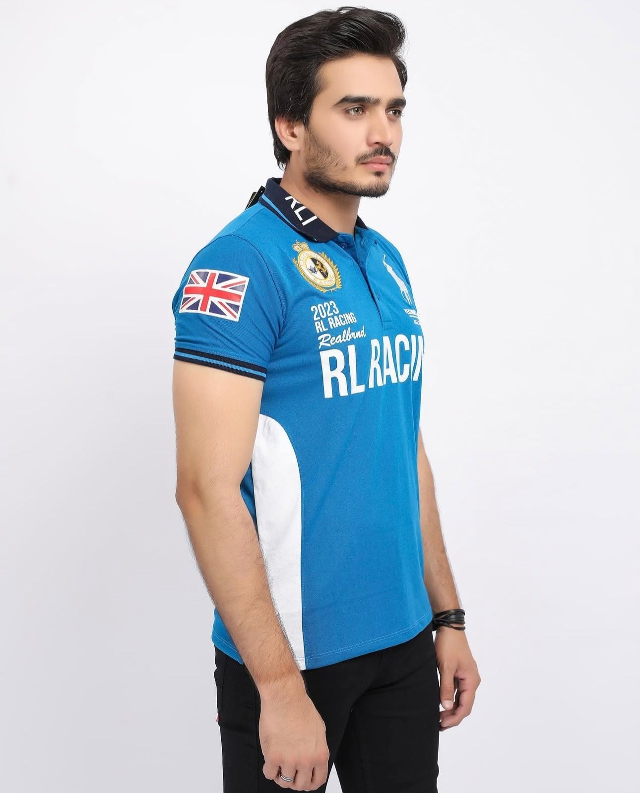Blue Polo T Shirt