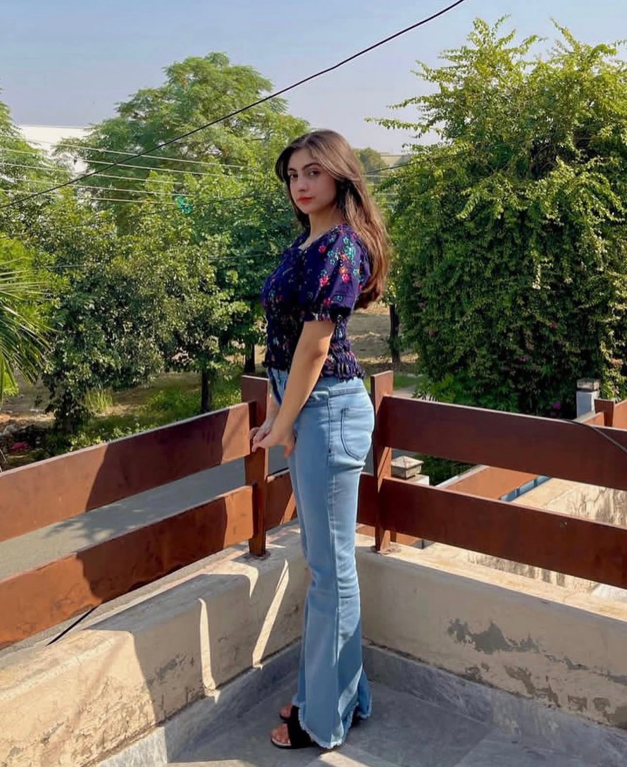 Elegent Linen Top