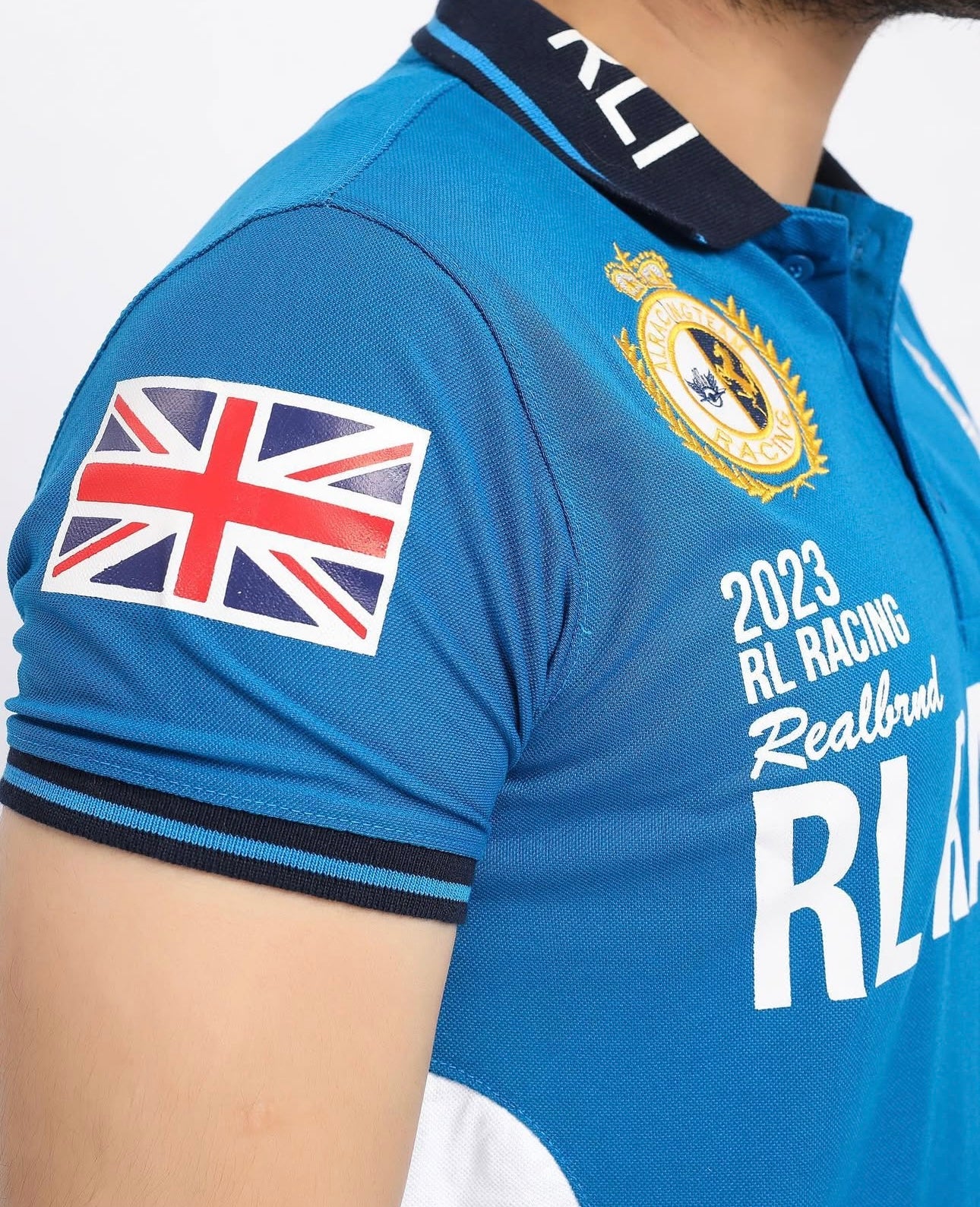 Blue Polo T Shirt