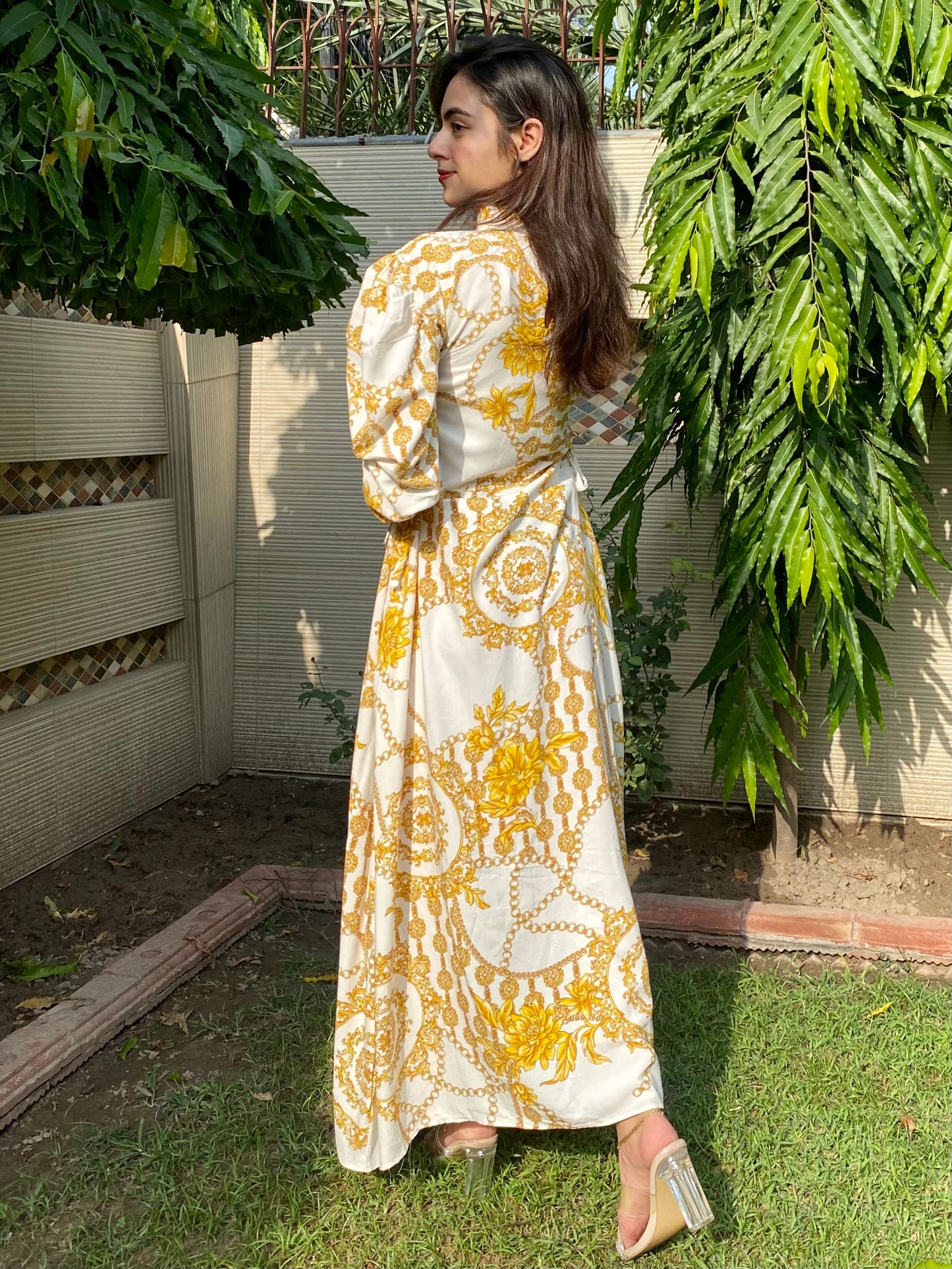 Elegant flared frock