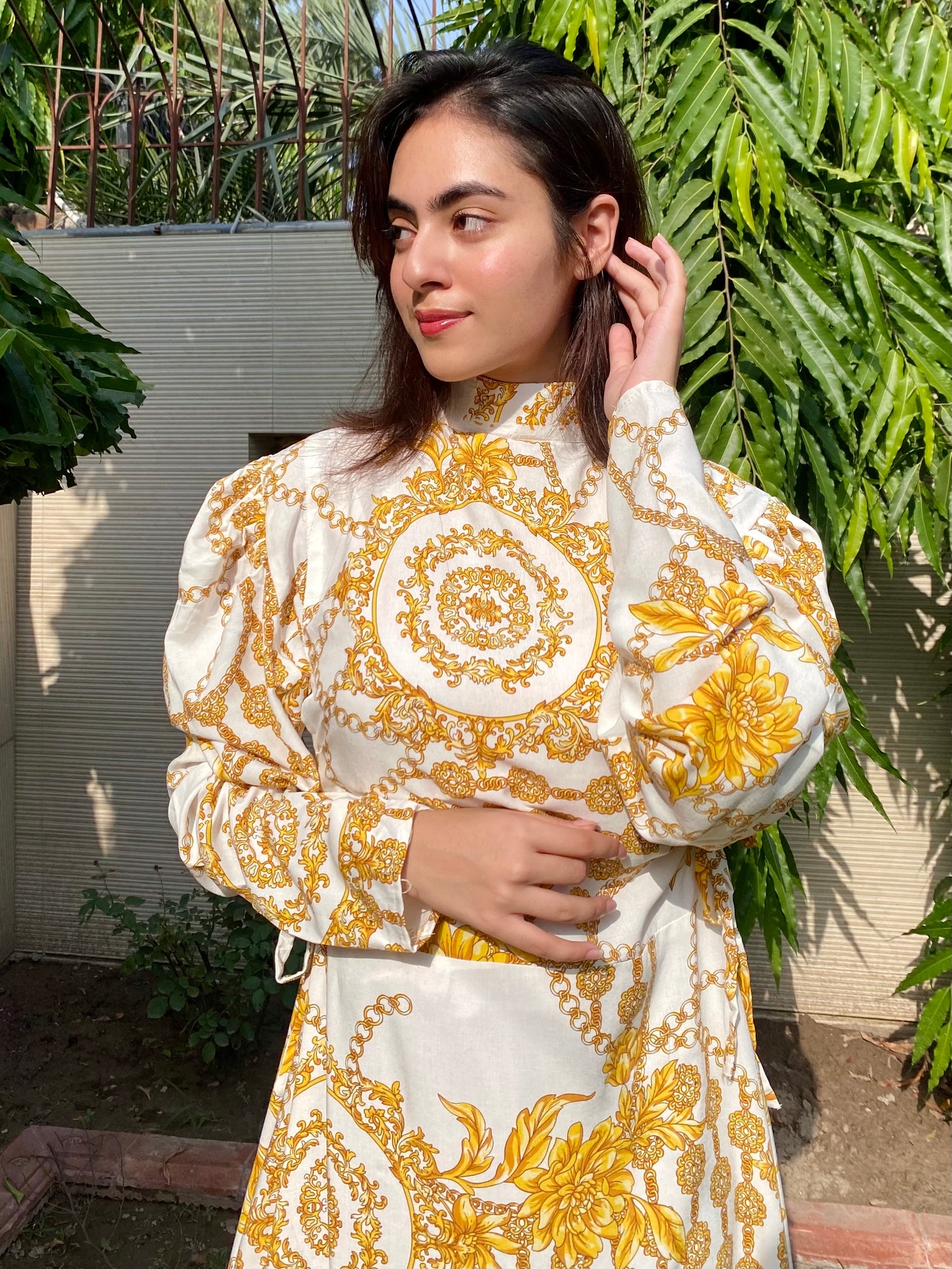 Elegant flared frock