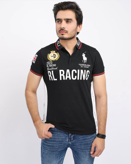 Black Polo T Shirt
