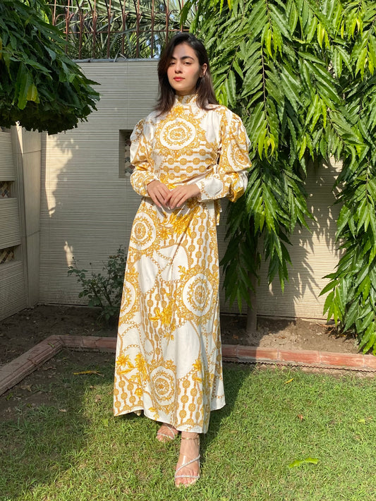 Elegant flared frock