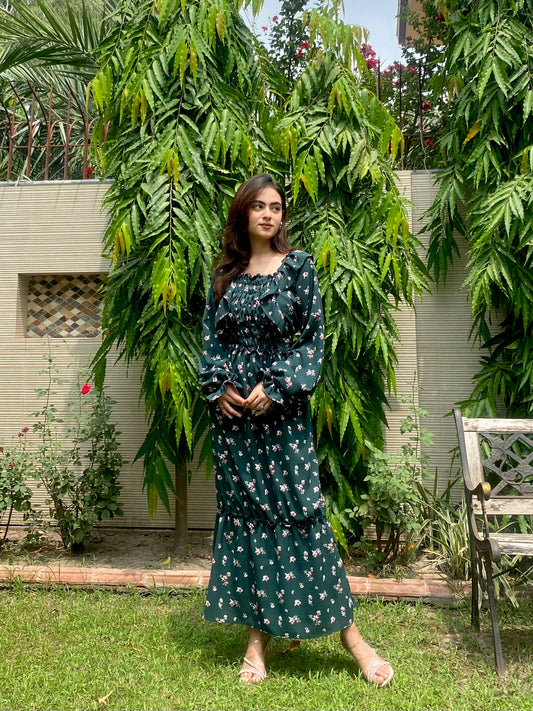 Elegant floral frock