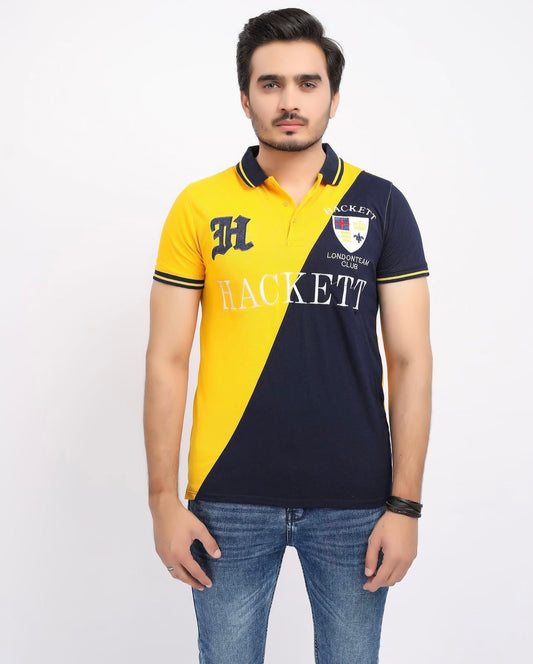 Yellow Contrast T-Shirt