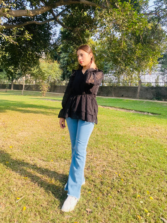 Top with jeans