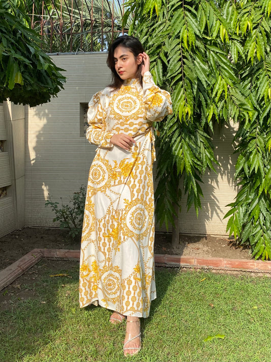 Elegant flared frock