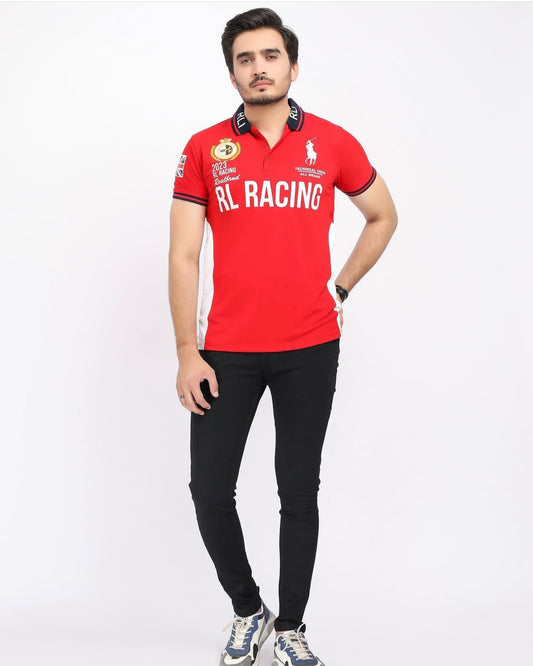 Red Polo T Shirt